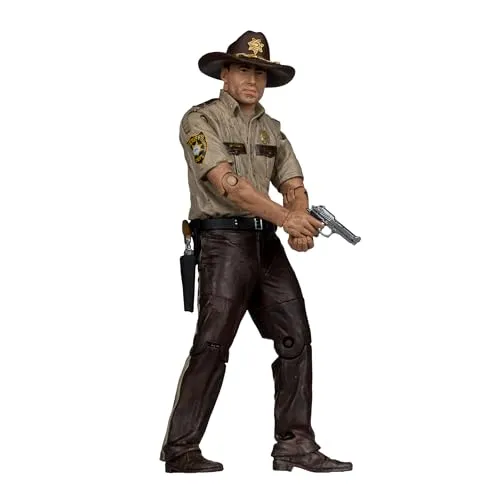 McFarlane Toys Actionfigur The Walking Dead, 13 cm Figur mit Zubehör - Erleben Sie die Welt von The Walking Dead mit dieser 13 cm großen, detailreichen Actionfigur! Mit beweglichen Gelenken und authentischem Zubehör ist sie ideal für Sammler und Fans der Serie.