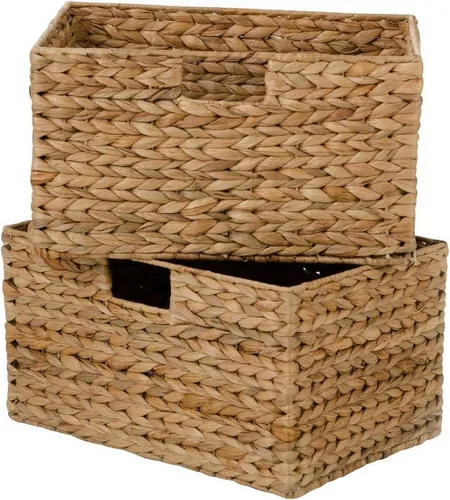 VIVANNO 2er Set Regalkorb 