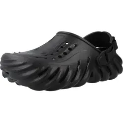 Crocs Echo Clog Sandalen in Black, Größe 41-42 - Ergonomische, leichte Clogs aus Croslite-Kunststoff; ideal für Komfort und Atmungsaktivität, perfekt für den Sommer!