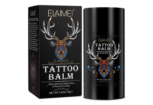 P-Beauty Cosmetic Accessories Körperbalsam Tattoo-Pflege Tattoo Creme Butter Balsam Aftercare Tätowierung 75g, 1-tlg.