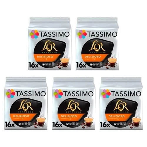 Tassimo Kaffee L'OR Espresso Delizioso 16 Kapseln