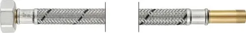 FLEXO Anschlussschlauch FLEXO® IG 1/2 x R 10mm DN8, 50 cm Panzerschlauch
