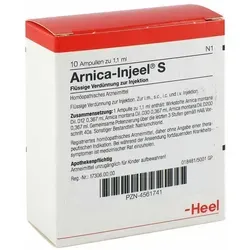 ARNICA INJEEL S Ampullen 10 St von Heel