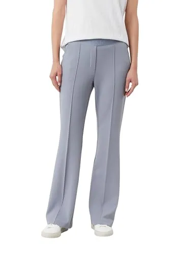 Comma Elastische Twillhose mit Logobund