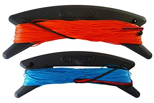 ZYZYZK Vector Winderset Quad Pro Vierleiner Drachenleine Drachenschnur 210/110 Kp 4 x 25 m für Lenkdrachen Leinenset