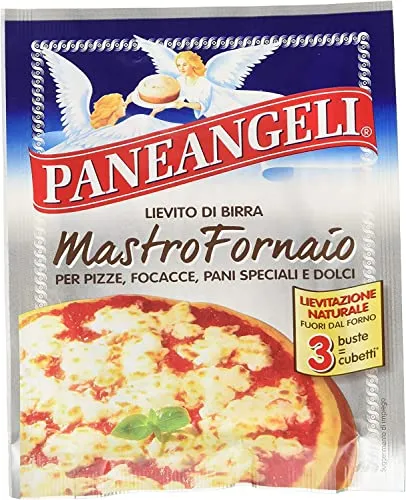 Paneangeli Mastro Fornaio Pizzahefe, 3 Umschläge / 9 Packungen