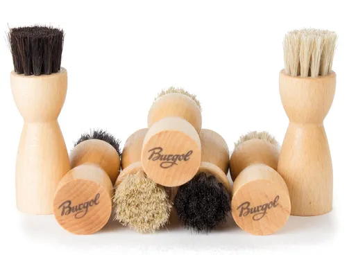 Burgol Schuhputzbürste Burgol Tiegelbürste