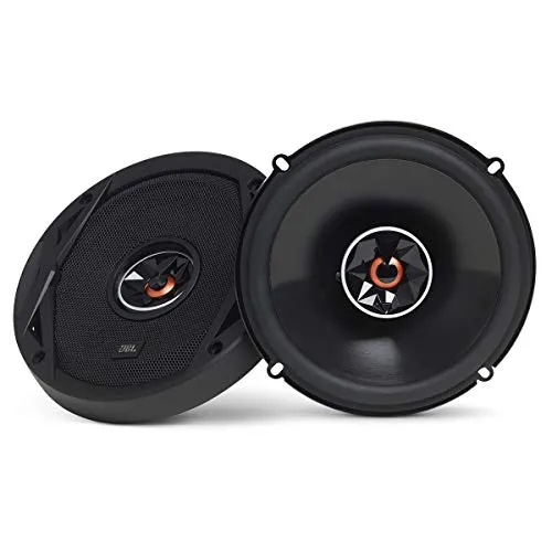 JBL Club 6522 Auto Lautsprecher Set - 180 Watt KFZ Soundanlage - Car-HiFi-Lautsprecher mit hocheffizienter Plus One-Technologie für kraftvollen Bass und kristallklare Höhen, ideal zur Aufrüstung Ihres Autoradios.