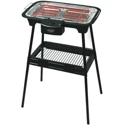 Adler AD 6602 Elektrogrill 2in1 Stand- und Tischgrill von Adler