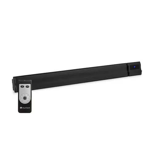 blumfeldt Infrarot Heizstrahler mit Fernbedienung in schwarz von blumfeldt