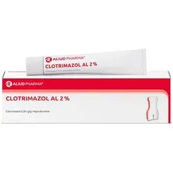 Clotrimazol AL 2% bei Scheidenpilz - Arzneimittel zur Behandlung von Pilzerkrankungen der Scheide, wirkt effektiv gegen Juckreiz und Brennen dank des Antimykotikums Clotrimazol.