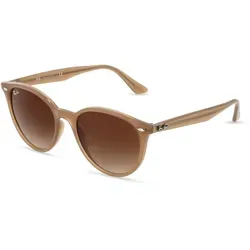 Ray-Ban RB 4305 Unisex-Sonnenbrille - Stilvolle Panto-Form in Gelb - Sportbrillen mit trendiger Panto-Form, leichtes Propionat-Gestell und braune Gläser für optimalen UV-Schutz und Komfort.