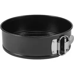 Ziva Backform mit Feder 17 cm für Multikocher (5,7 l), Heißluftfritteusen und Backofen - Schwarz