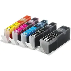 Multipack Tintenpatrone für Canon PIXMA iP7250, MG5450, MG5550,