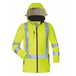 Damen Warnschutz-Softshelljacke 