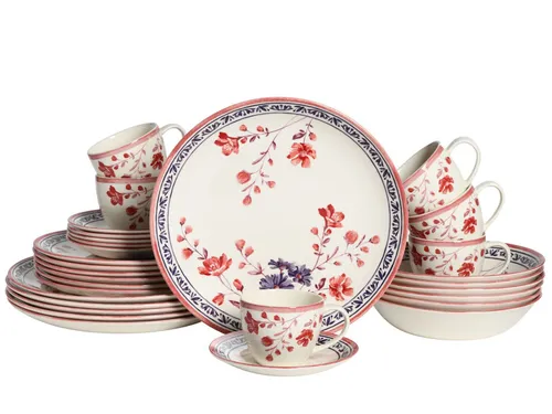 CreaTable Cottage Kombiservice 30-tlg (Bunt)