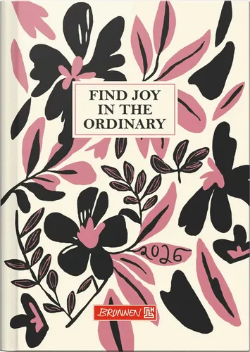 BRUNNEN 1073115036 Taschenkalender Mod. 731 2026 Bloom A6, Papier | Taschenbuch