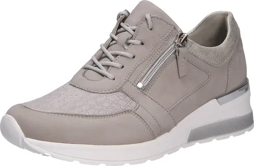 Waldläufer H-Clara 939H01-305-070 - Bequemer Schnürer für Damen - Schnürer in Weite H aus hochwertigem Nubukleder mit herausnehmbarer Einlegesohle, ideal für breitere Füße. Flexibles Design für hohen Tragekomfort und modischen Look.