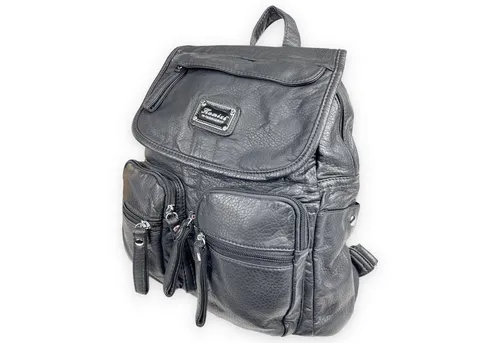 Taschen4life Cityrucksack lässiger Damen Rucksack von Kumixi 160432, weiches Leder Imitat, viele Fächer