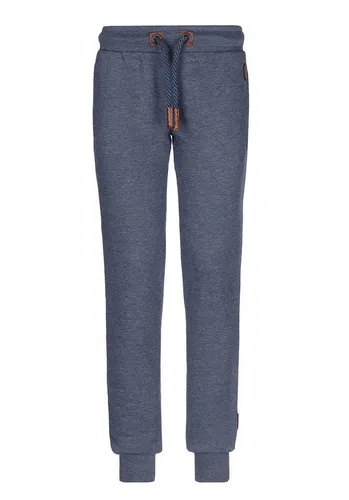 naketano Sweathose XS - Bequeme Sweathose für entspannte Tage, aus hochwertiger Baumwoll-Mischung mit Kunstleder-Applikationen. Ideal für Freizeit und Sport.
