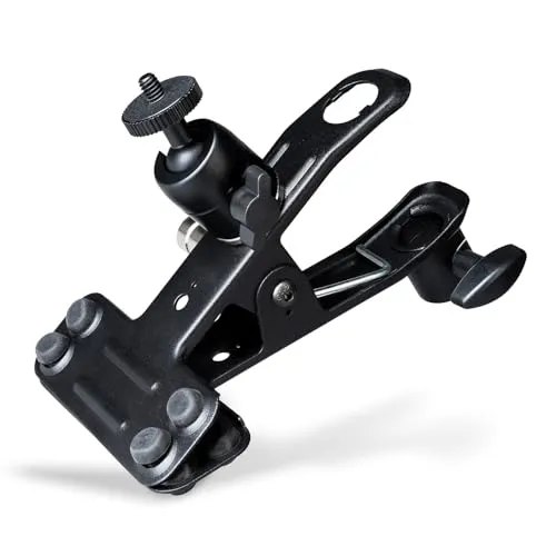 Walimex 4in1 Profi-Klemme - Vielseitiges Zubehör für Studioausrüstung - Studioausrüstung Zubehör, 4in1 Profi-Klemme ermöglicht flexible Befestigungsmöglichkeiten für kreative Aufbauten.