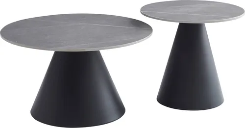 Z2 Couchtisch 2er-Set DUSTIN in grau von Hela Tische