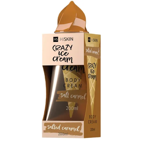 Crazy Ice Cream krem do ciała Słony Karmel 200ml HiSkin 5905359803843