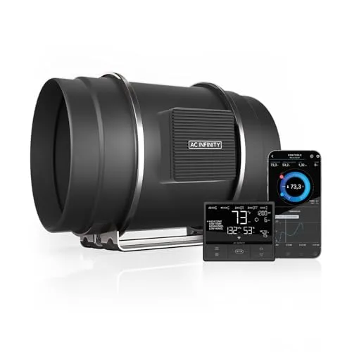 AC Infinity CLOUDLINE Pro T8 200 mm in schwarz von AC Infinity