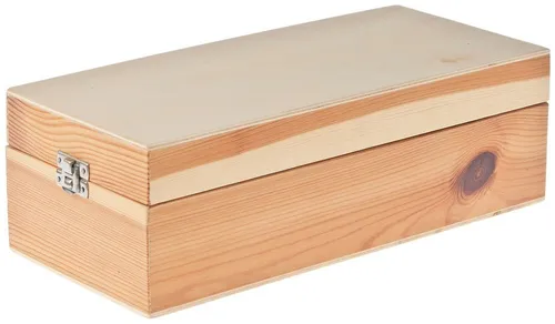 matches21 HOME & HOBBY Karteikasten 30x13,5x9 cm Bausatz 10 J. Holzbaukasten