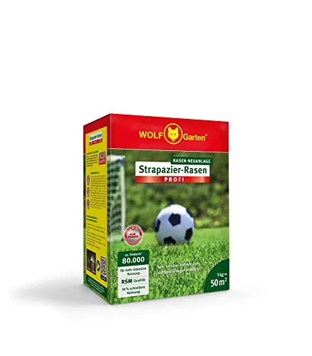WOLF Garten WOLF-Garten - Strapazier-Rasen LJ 50; 3821030, Rot