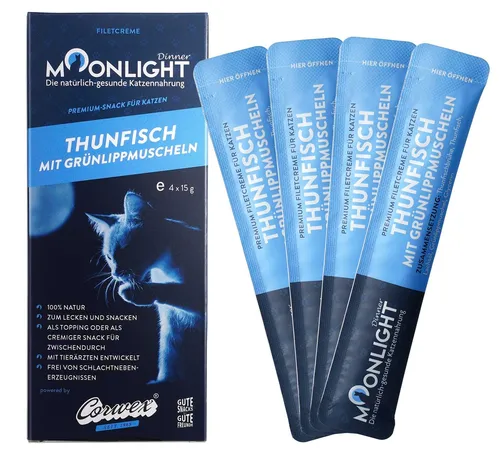 Moonlight Katzensnack Filetcreme Thunfisch 1er (60g = 4x15g)
