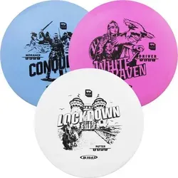 SCHILDKRÖT Guru Disc Golf Starter-Set 3-teilig von Donic-Schildkröt