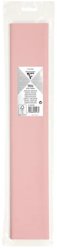 Rolle Krepppapier in hellrosa - 95133C Clairefontaine