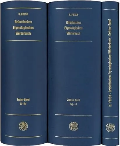 Produktbild Griechisches Etymologisches Wörterbuch, Bd. 3: Nachträge