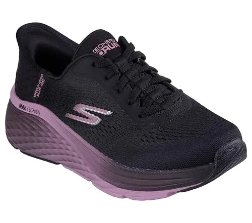 Skechers Women's Max Cushioning Elite 2.0 Solace Sneaker, Schwarz, 41 EU