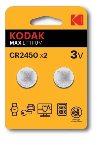 Kodak CR2450 Einwegbatterie Lithium Kodak 887930417760 von Kodak