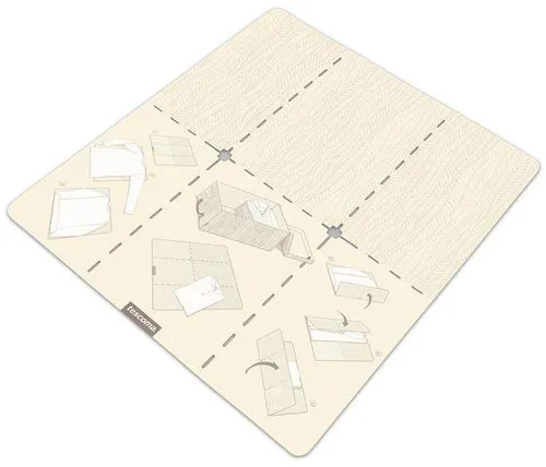 TESCOMA FANCY HOME Schablone für die Aufbewahrung von Kleidung, groß