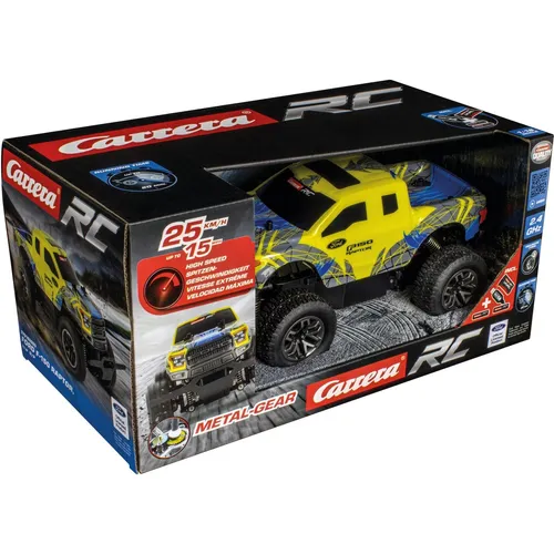 Carrera Ford F-150 Raptor RC Modell Pickup-LKW 1:18 - RC-Modelle - Realistisches Fahrverhalten und beeindruckende Geschwindigkeit für spannende Abenteuer im Freien.