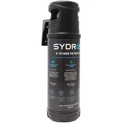 Sydros Performance Wasserfilter – 3-Stufen-Filter für reines Trinkwasser - Küchenspülenfilter mit hocheffizienter 3-Stufen-Filterung, entfernt über 500 Schadstoffe und sorgt für besseren Geschmack. Kompakt & benutzerfreundlich, ideal für jede Küche.