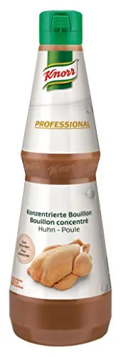 Knorr Professional Hühner Bouillon Konzentriert (1,22 kg) - Kräuter & Gewürze - Ideal zum Verfeinern von Speisen und Basis für köstliche Suppen, verleiht Ihren Gerichten natürlichen Fleischgeschmack.