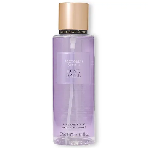 Victoria's Secret Love Spell Bodyspray 250 ml - Verführerisches Bodyspray mit dem Duft von Love Spell. Ideal für den täglichen Gebrauch, sorgt für ein frisches Gefühl und angenehme Duftnoten.
