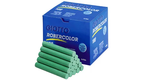 ROBERCOLOR-Kreide, rund, 100 Stück, Farbe: grün