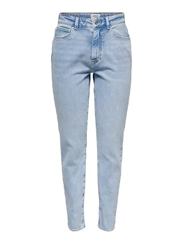ONLEMILY Stretch HW ST AK DNM CRO789NOOS Jeans - Moderne Jeans mit Stretchanteil und Gürtelschlaufen für optimalen Komfort und Passform.
