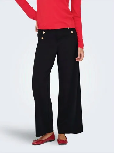 ONLY Onltilda Life 6-Button Pants JRS Noos - Modische Hose von Only für Jugendliche, normal geschnitten mit stylischen Knöpfen für einen trendigen Look.