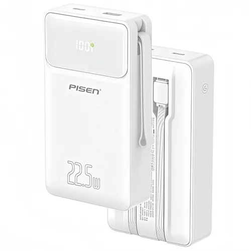 Produktbild Pisen Power Bank 22,5W, 20000mAh Quick Charging Powerbank Schnellladefunktion