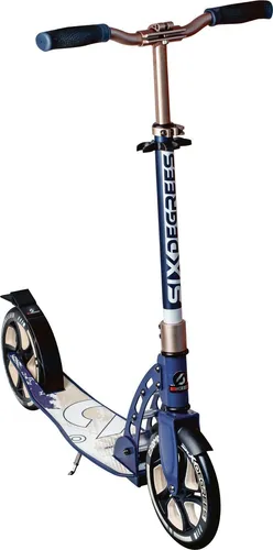 SIX DEGREES Aluminium Scooter 230/215 mm creme - Roller / Kickboards – Robuster Aluminium Scooter für Kinder und Erwachsene, ideal für Fahrspaß und Mobilität im Alltag.