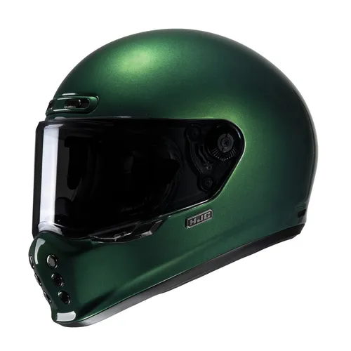 HJC V10 Solid Helm, grün, Größe M für Männer in grün von HJC Helmets