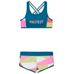 Protest Mädchen Bralette-Bikini PRTFavour JR 152 - Stylischer Bralette-Bikini für Mädchen mit abnehmbaren Schaumstoffcups für individuellen Komfort. Aus recyceltem Material und Teil der nachhaltigen PVRE-Linie – ideal für einen umweltbewussten Badeausflug.