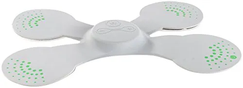 Speeron EMS Rückentrainer: EMS-Muskeltrainer/-Stimulator für Rücken & Schulter, Silikon, 4 Pads (EMS Gerät Rücken, Muskeltrainer elektrisch, Elektrischer)