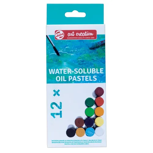 Wasserlösliche Ölpastelle Talens 12er Set Talens 9029112 0,39€/Stück
